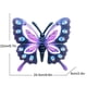 thumbnail image 3 of Colgante decorativo de corteza de mariposa de jardín - Púrpura, 3 of 3