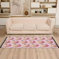 thumbnail image 2 of Yayeee Runner Rug for Bedroom 2'x6' Machine Washable Hallway Non Slip Mat, Light Pink Doughnuts, 2 of 8