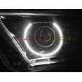 thumbnail image 3 of Flashtech White Angel Eye LED Headlight Halo kit for 2010-2014 Ford Mustang Headlights, 3 of 5