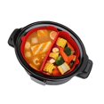 thumbnail image 2 of Charlodey Compartiments en Silicone pour Mijoteuse, Séparateur en Silicone pour Mijoteuse, Réservoir en Silicone pour Mijoteuse, Ustensiles de Cuisine Rouges, 2 Manchons en Silicone, 2 of 4