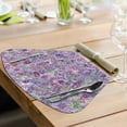 thumbnail image 2 of CounterArt "Springtime Garden" 4-Pack Reversible Wedge Placemats, 2 of 7