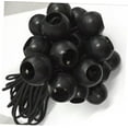 thumbnail image 3 of Black Tarp 30 Pcs Tent for Camping Plastic Tarp Camping Tarp Gazebo Tarp Tie Down Cords Tent Bungee Reusable Bungees Ball Bungee Cords Bungee Ball Cord Set Camping Accessories Set, 3 of 5