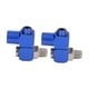 thumbnail image 2 of Conector neumático Compresor de aire Junta Portátil Sólido Fácil Instalación Rápida Azul, 2 of 9