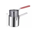 thumbnail image 5 of Yesbay Tempura Fryer Pan with Strainer Basket Stainless Steel Kitchen Fryer for Frying Chicken Porridge And Soup, 5 of 7