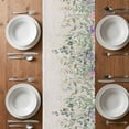 thumbnail image 6 of Eucalyptus Leaves Table Runner - 90 Inch Long, Kitchen Dining Table Runner Dresser Scarves, Sage Green Summer Botanical Weeping Farmhouse Decor for Coffee Tables Wedding Party Banquet, 6 of 8