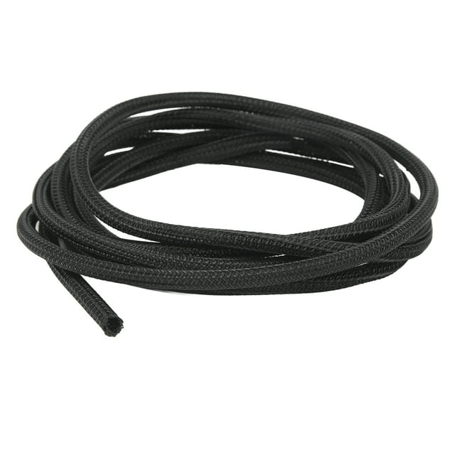 Oubit Protège-Fil, Protecteur de Cordon Noir 5 Mm/0,2 Po, Manchon de Fil pour Métier à Fil, Atteindre Plus