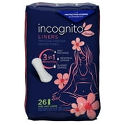 Incognito by Prevail Panty Liners, Very Light (CS/156)
