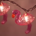 thumbnail image 4 of Outdoor Party Lights, Patio Lights String - Summer Patio String Lights, Pineapple String Lights, Pink Flamingo Gift - Fun Lights for Bedroom Home or Birthday String Lights (10 Pink Flamingo Lights), 4 of 5