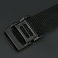 thumbnail image 4 of JUNWELL Nylon Belt Adjustable Exquisite Plastic Buckle Men Lightweight Waist Belt for Daily Wear, 4 of 8