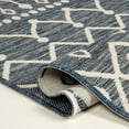 thumbnail image 6 of JONATHAN Y SAVANNAH 3 x 5 Area Rug, Zana Moroccan Machine-Washable Reversible - Navy/Cream, SVH110A-3, 6 of 7