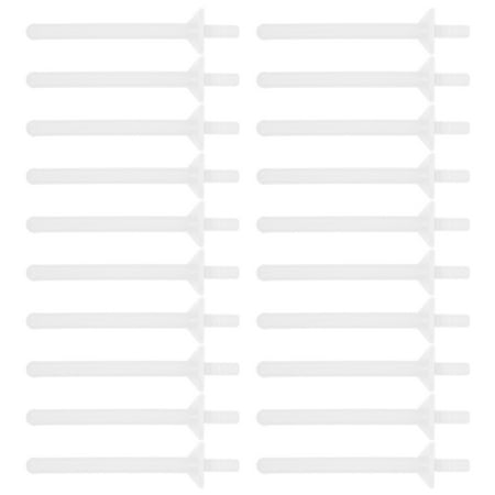 ORDDIART PP Nose Hair Wax Applicators White 50Set 2.8x0.6x0.6In