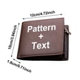 thumbnail image 3 of Slim Zipper Wallet Business Card Holder with Customizable Patterns and Text for Organization, 3 of 7
