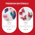 thumbnail image 4 of GARVALON 12 Pcs Éventails en Papier Circulaires Rouges pour Décoration de Fête du Nouvel An 11.8 Po, 4 of 4