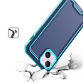 thumbnail image 2 of For iPhone 14/13 METKASE Rank Tough Strong Modern Fused Hybrid in Slide-Out Package - Blue, 2 of 3