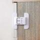 thumbnail image 2 of Fridge Lock,Refrigerator Lock for Kids,Cabinet Locks for Babies,Child Drawer Locks,Freezer Door Lock for Safety Proof for Toddlers,(White 2 Pack)7*7c-, 2 of 5
