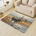 thumbnail image 2 of Moose Rugs for Cabin - 3x4 Rug - Moose Rug - Wildlife Area Rug - Wild Animal Rugs - Forest Animal Carpet, 2 of 7