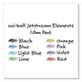 thumbnail image 6 of Uni-Ball UBC70138 Jetstream Elements Retractable Ballpoint Pen, Assorted Color - Medium - Pack of 5, 6 of 9