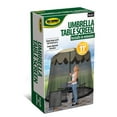 thumbnail image 2 of Jobar JB6614 Ideaworks 11 ft. Outdoor Umbrella Table Screen - Black, 2 of 2