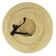 thumbnail image 5 of Sombrero de paja de verano para mujer, estilo europeo y americano, parte superior plana, ala grande, correa, sombrero de paja, moda, escenario, parte superior poco profunda, sombrero de paja para, 5 of 5