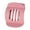 Light red, variant on Hair Claw Clips Shark Clips Hair Barrettes Hollow Square Hair Clips Strong Hold Hair Clamps for Woman and Girls