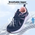 thumbnail image 3 of AiEles Womens Wide Toe Box Walking Shoes with Arch Support, Orthotic Sneakers for Daily Use,Cushioned Tennis Shoes for Plantar Fasciitis Relief, 3 of 6