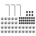 thumbnail image 1 of KAKOWELY Copper Screw Pin Set Assorted Color Durable for Shop Use Smooth Surface Sturdy Easy to Use 3 Sets,0.24"X0.24"X0.2", 1 of 4