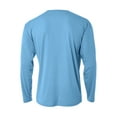 thumbnail image 2 of A4 Cooling Performance Long Sleeve Crew Stain Release and Odor Resistant for Easy Care For Boys Color Lt Blue Size XL, 2 of 2