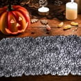 thumbnail image 5 of Halloween Table Runner Decorative Lace Table Runner Suitable For Party Restaurant Decoration Holiday Festival Polyester Home Christmas Table 120 Inches Long Skeleton Table Christmas Table Small And, 5 of 7