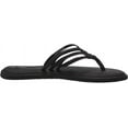 thumbnail image 3 of Sanuk Women's Yoga Salty Black Yoga Mat Sandal Flip-Flop (10), 3 of 6