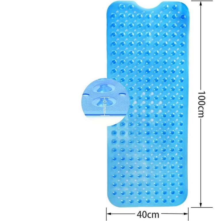 100*40cm Transparent Shower Mat BathTub Mat Bath Cushion with