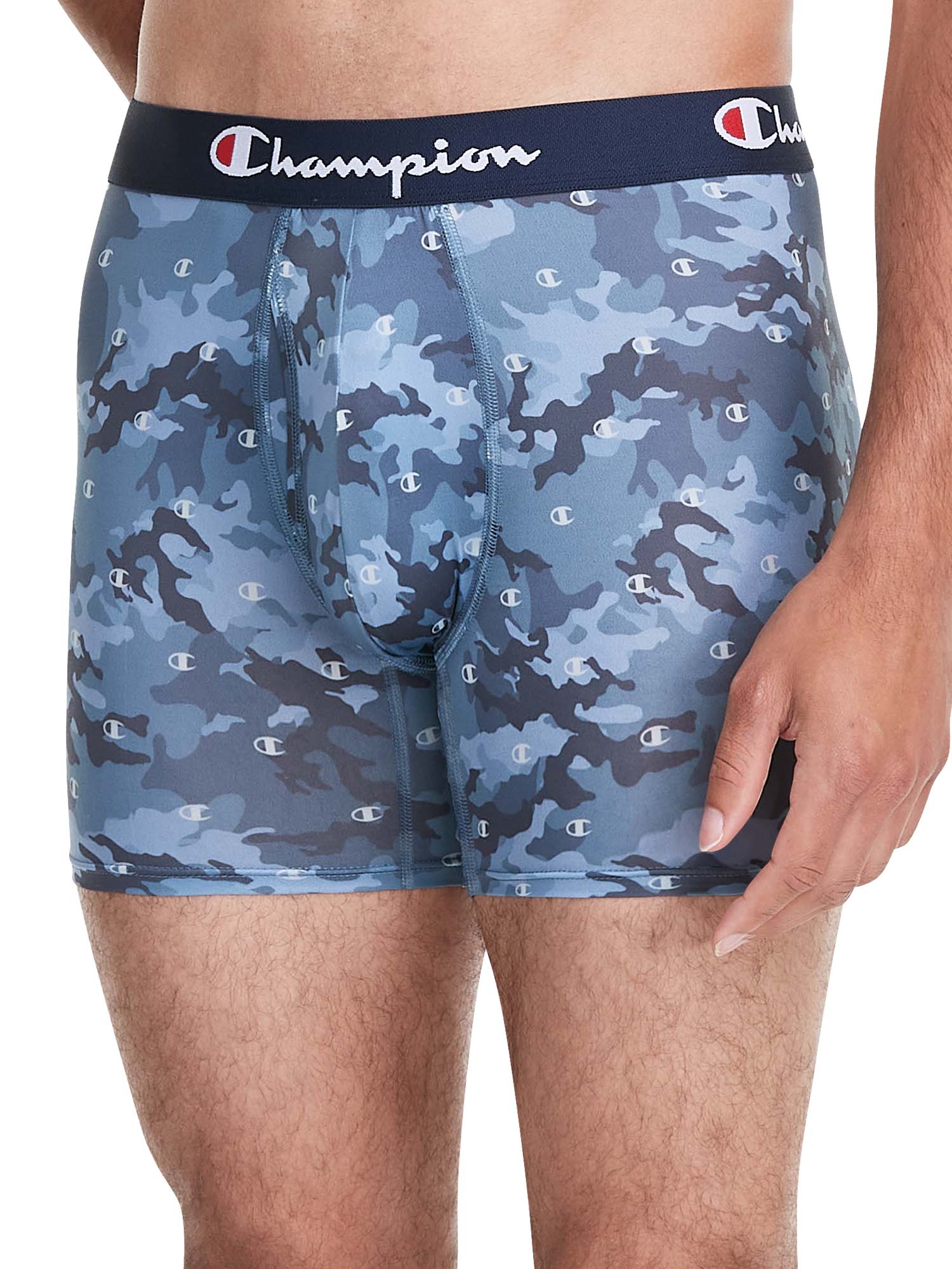 Champion Men's Lightweight Stretch Total Support Pouch Boxer Brief, 3 Pack - image 2 of 7