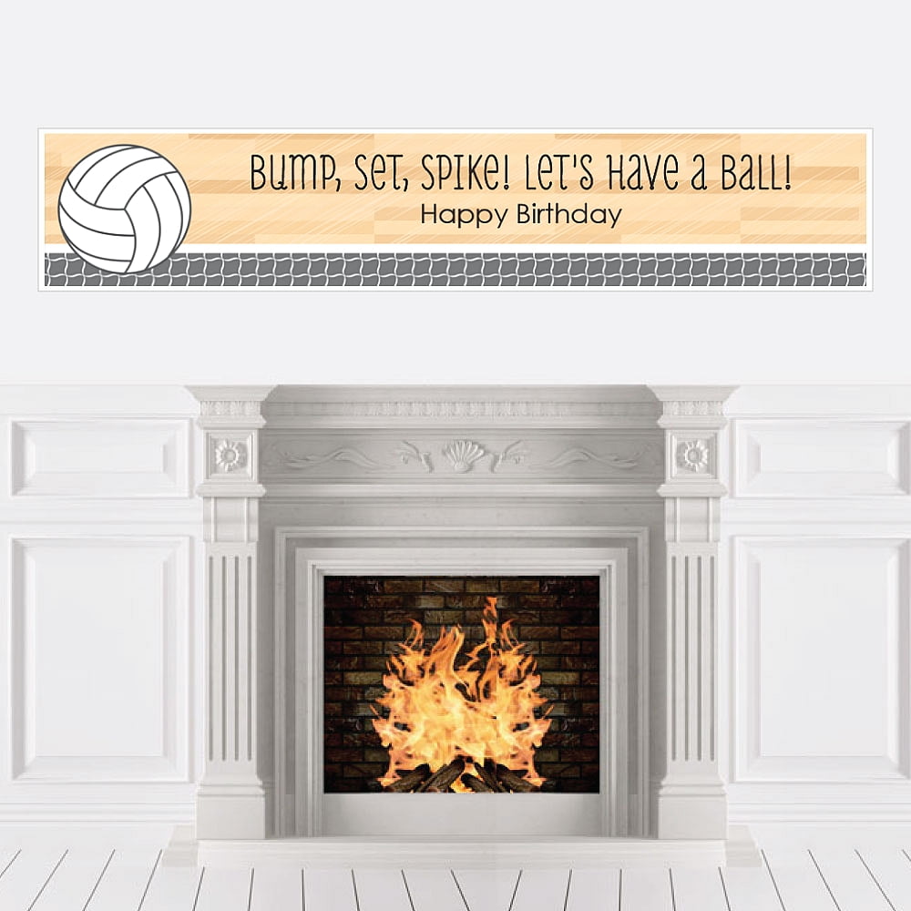 Bump Set Spike Volleyball Birthday Party Decorations Party