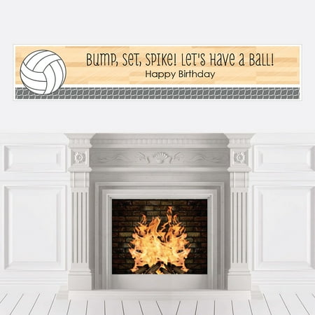Bump Set Spike Volleyball Birthday Party Decorations Party