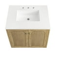 thumbnail image 6 of James Martin 545-V30-LNO-3WZ Single Vanity Light Natural Oak w/ White Zeus Top, 6 of 17