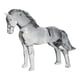 thumbnail image 3 of Estatua de caballo de cristal, obra de arte, estantería, figura en miniatura, adorno Fengshui, animal Estilo H, 3 of 9