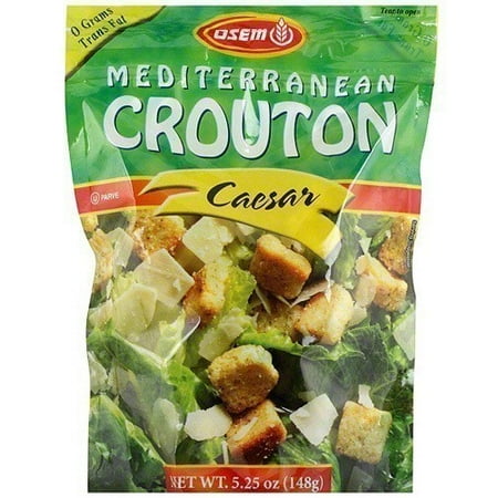 Osem Mediterranean Croutons, Caesar, 5.25 Oz