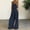 Blue, variant on Women'S Jumpsuits Casual Sleeveless 2026 Wide Leg One Piece Jumpsuits Halter Neck Baggy Overalls Going Out Beach Summer Rompers XL