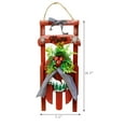 thumbnail image 3 of Rustic Wood Sled Decor,Old Fashioned Decorative Hanging Sled with Lettering Hope Christmas Tabletop Centerpiece Christmas Tree Decoration -16.5''H, 3 of 5