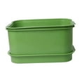 thumbnail image 3 of Juego de bandejas de brotes de frijol, contenedor de plantación de brotes frescos de tres capas, caja de almacenamiento verde duradera y versátil que, 3 of 8