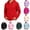 Red, variant on Urbanix Hoodie for Men Basic Full Zip Long Sleeve Drawstring Hooded Jacket Athletic Hooded Sweatshirts Gym Daily Clothes with Pockets