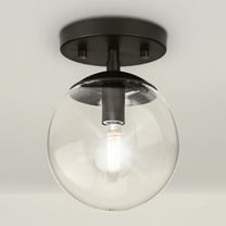 Luxury Minimalist Ceiling Light, Matte Black, UHP4443