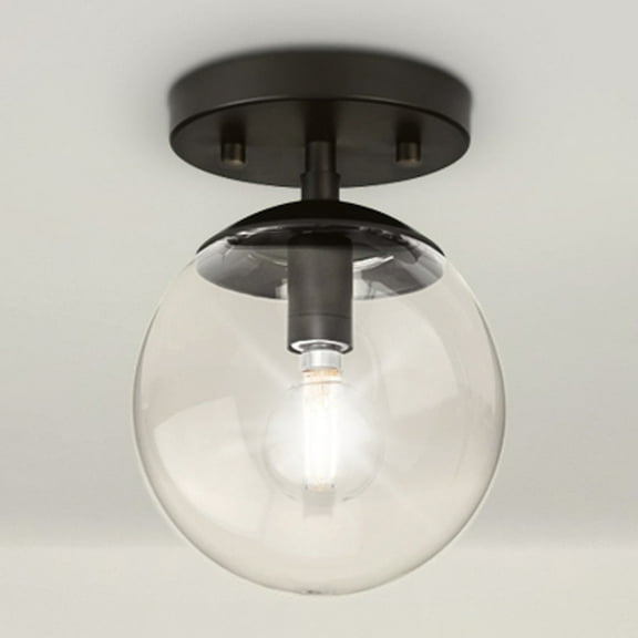 Luxury Minimalist Ceiling Light, Matte Black, UHP4443