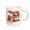 White, variant on 3drose, Funny Early Bird Catches the Bacon, 15oz Mug