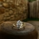 thumbnail image 5 of Anillo Nudo De Bruja Para Mujer De Plata 925, Medida 7 Plateado 7, 5 of 5