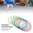 thumbnail image 3 of Hoop Ring with Connector Toy, 18.9in Kids Exercise Hoop Innovative Safe  for Home, 3 of 7