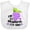 AA-White, variant on Inktastic Im So Grapeful for You with Cute Grapes Boys or Girls Baby Bib