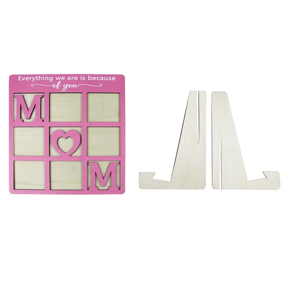 Zehuanyu  Mother's Day Photo Frame Mom Picture Vintage Frames Gifts Birthday Rosy