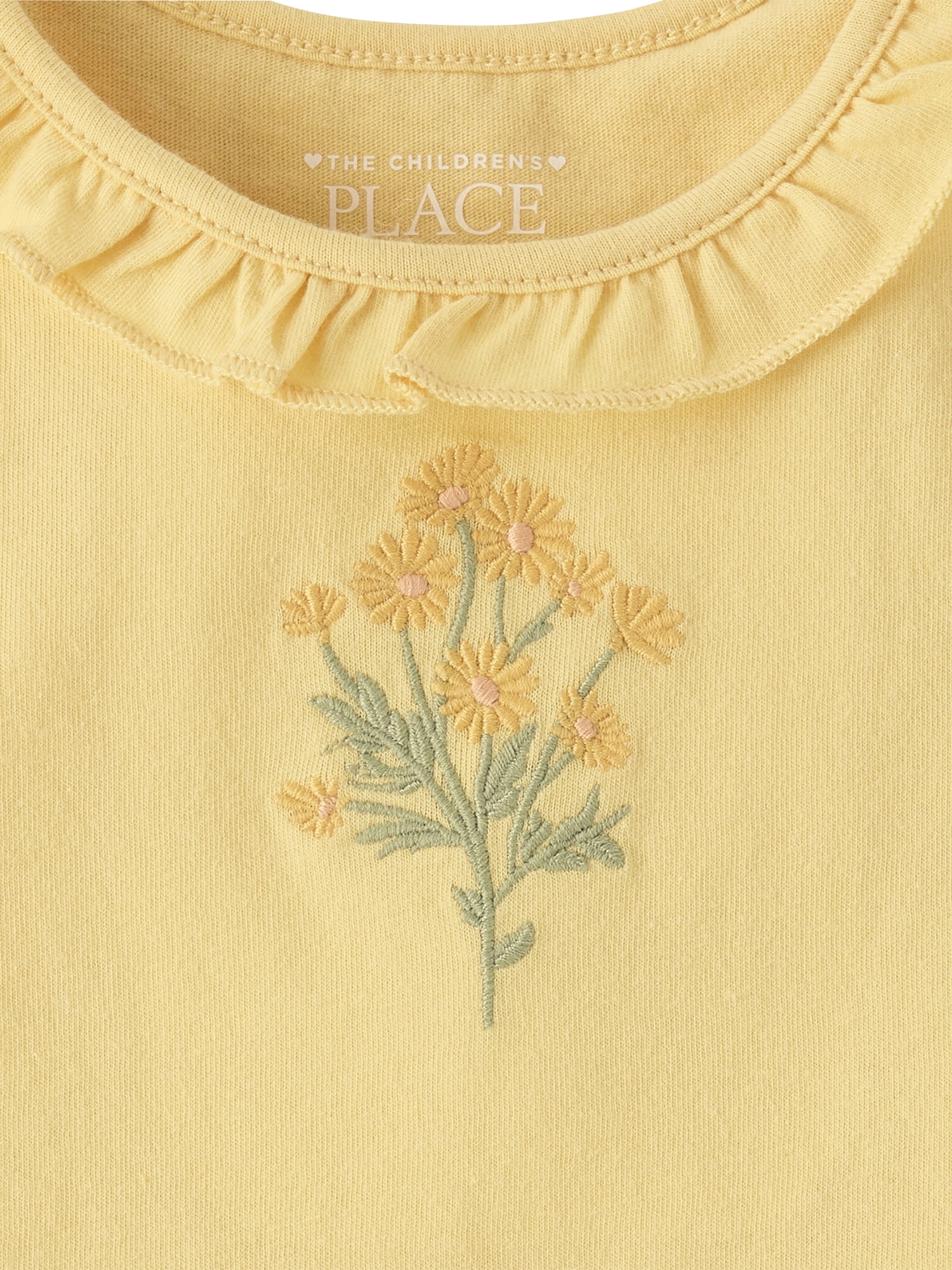 The Children's Place Toddler Girls Sleeveless Floral Flutter Tank Top, 4-Pack, Sizes 12M-5T
