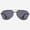 Black, 1.50, variant on Bifocal Sunglasses for Men and Women - Reader Sunglasses with Bifocals - Square Aviator Reading Sun Glasses with Built In Readers - Anzio by VITENZI in Gold 1.75