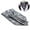 Grey 1, variant on Coofit Men's Ascot Fashion Floral Jacquard Classic Cravat Tie Ascot Tie for Business